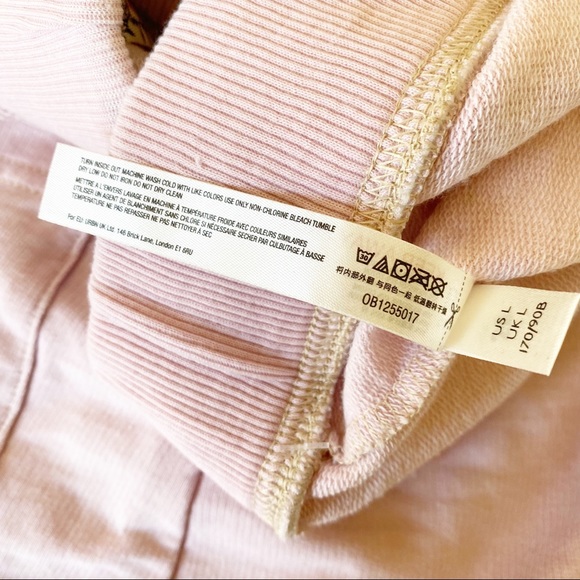 FREE PEOPLE Intimately Cozy All Day Harem Joggers Daytime Fireworks Large NEW - Picture 8 of 12